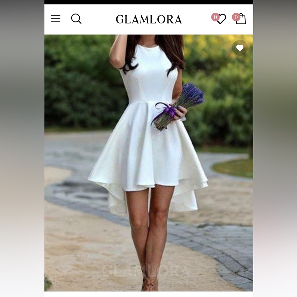 Glamlora Champagne Formal Dress (S)